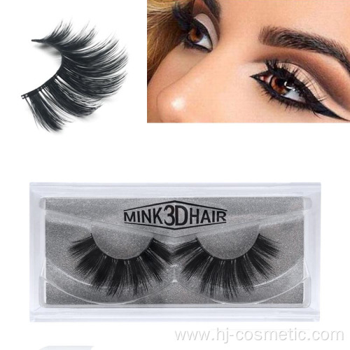 3D Faux Mink Eyelashes Natural Long Silk Soft Fake Eyelashes False Mink Lashes